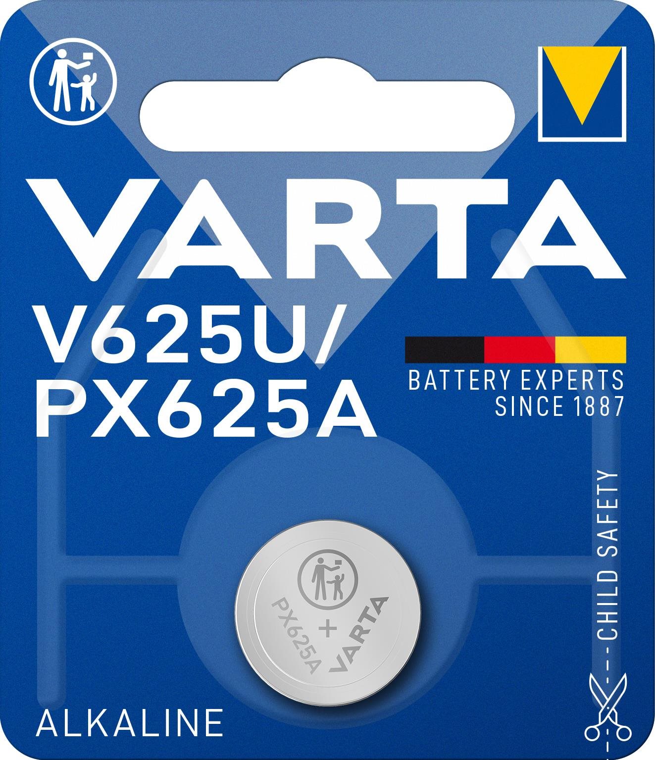 VARTA V625U/PX625A/LR 9 Speciális alkáli elem - 1 db Gombelem