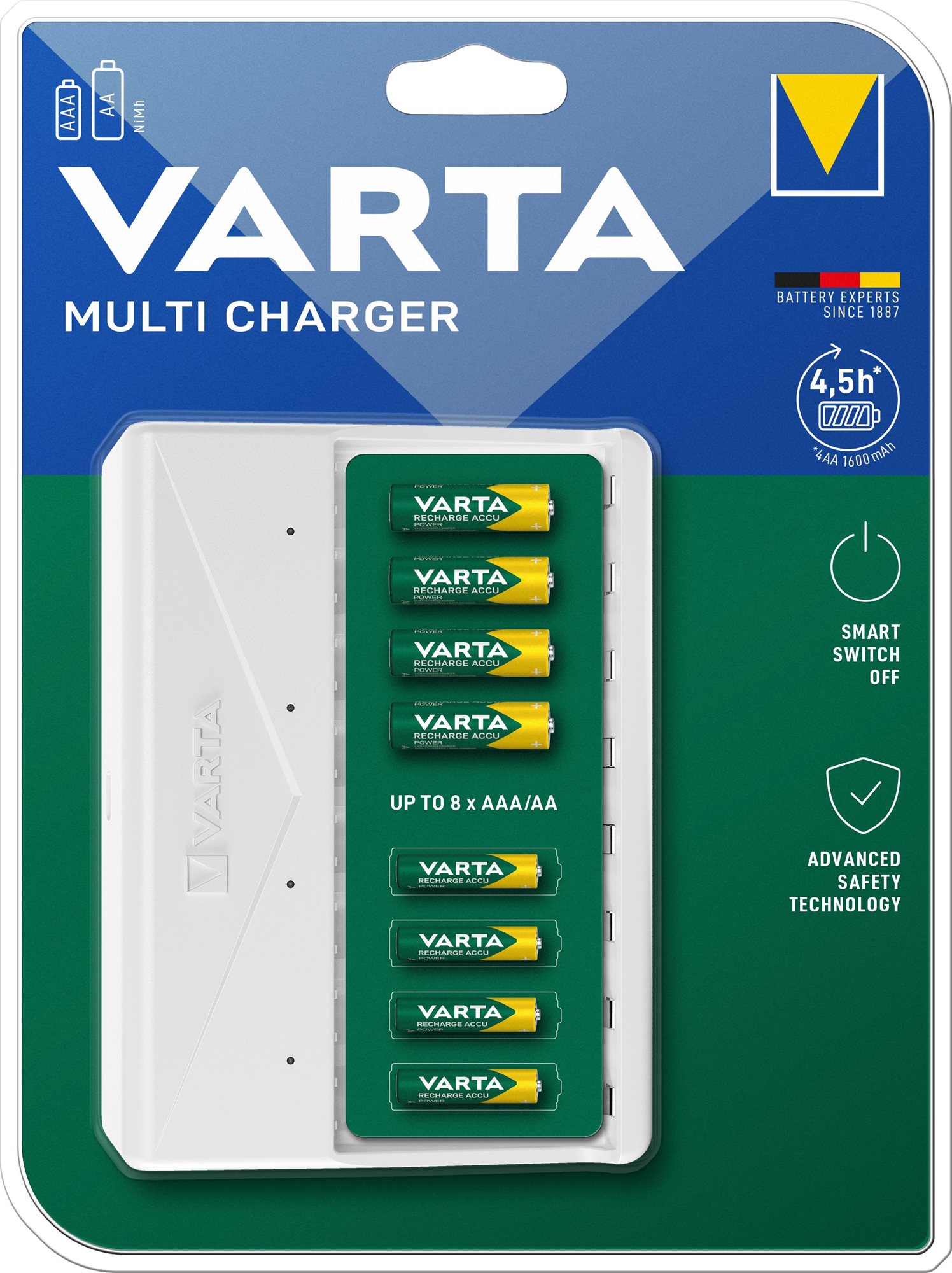 VARTA Multi Charger empty Ladegerät Ladegerät