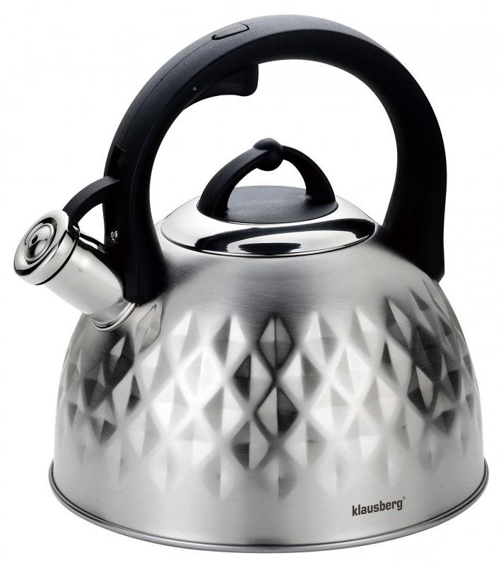 KINGHOFF Kb-7549 Varná kanvica s píšťalkou 3 l Varná kanvica