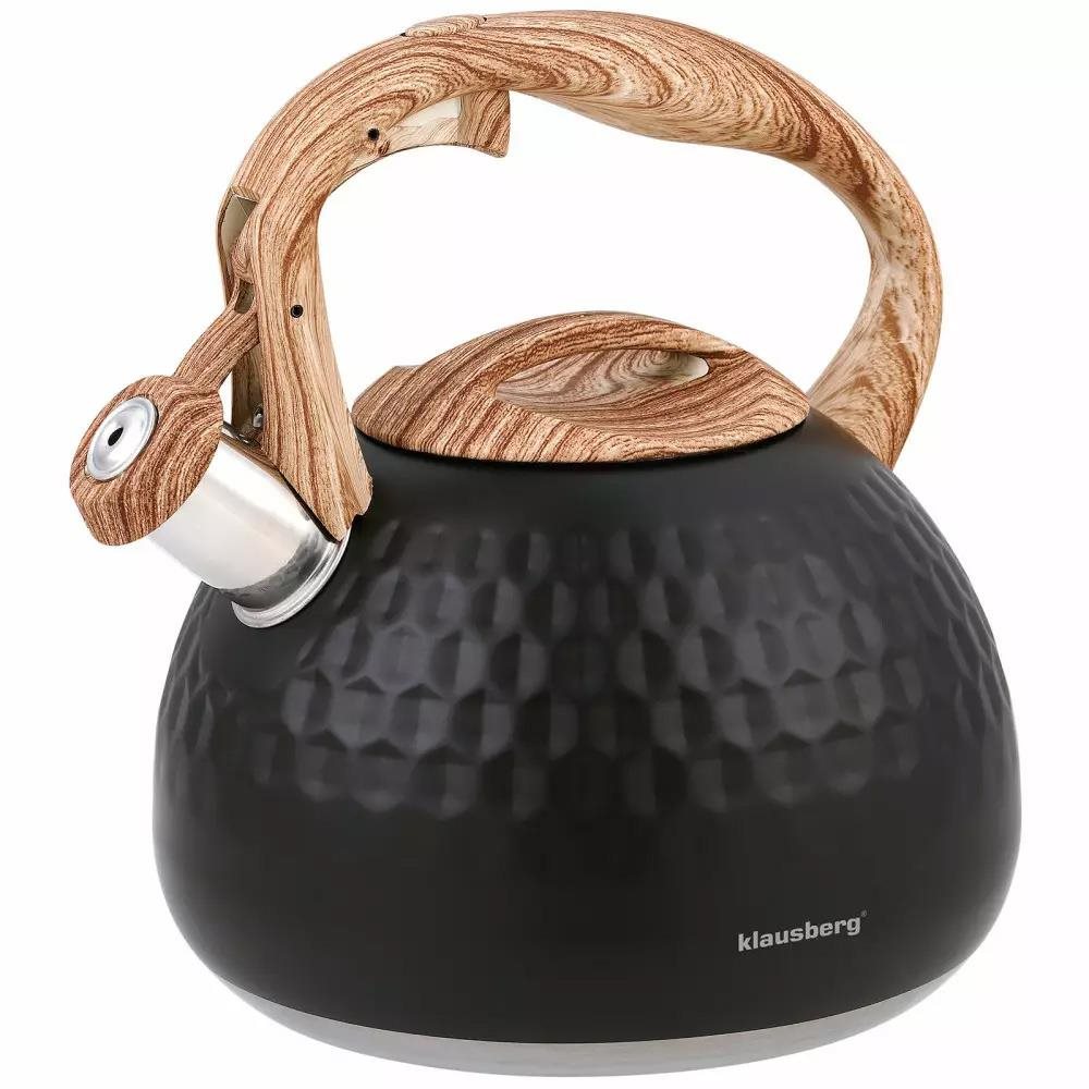 KLAUSBERG Kb-7562 Varná kanvica s píšťalkou 2,8 l Varná kanvica