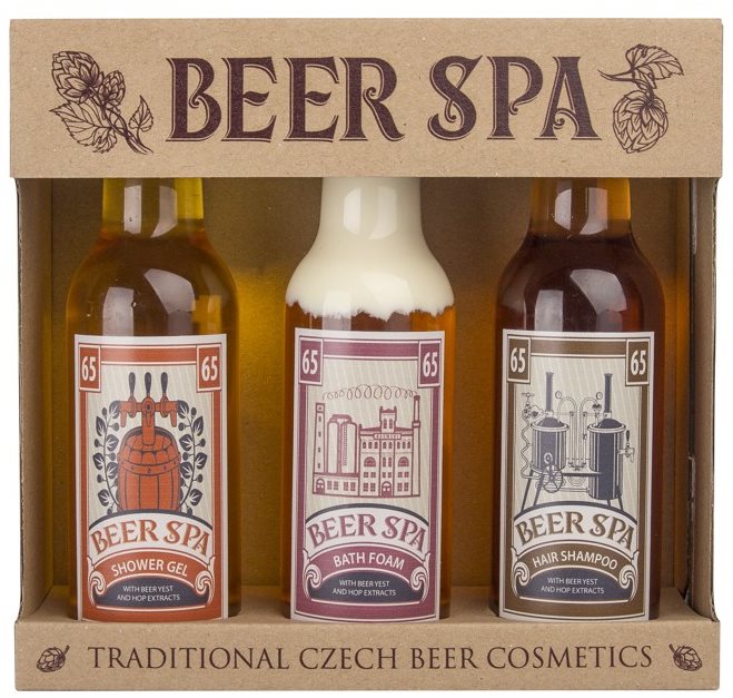 BOHEMIA GIFTS Beer Spa 3 ks Dárková kosmetická sada