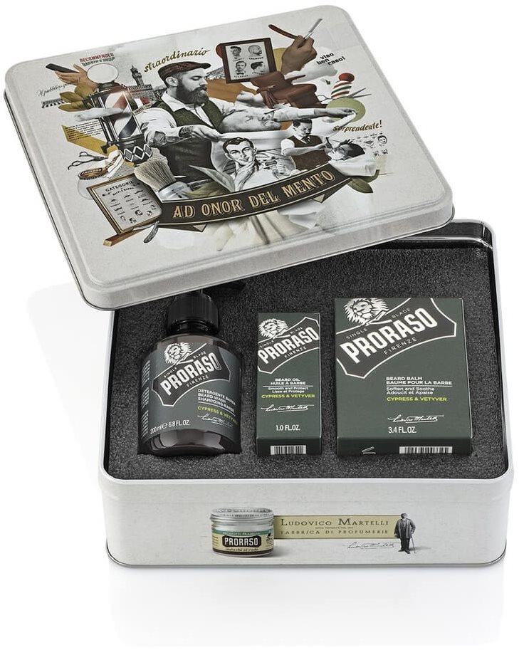 PRORASO Cypress and Vetyver Set Darčeková sada kozmetiky