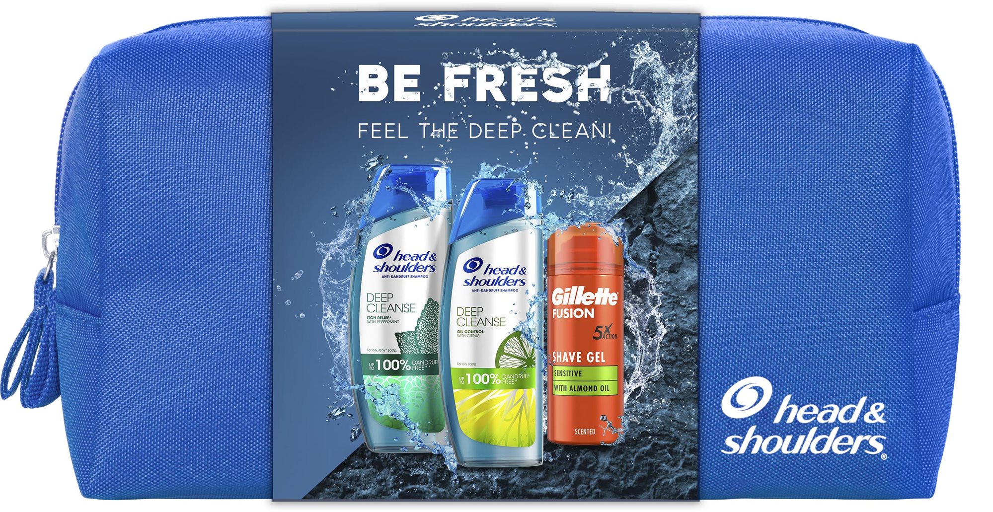HEAD and SHOULDERS Be Fresh Set 375ml Hajápoló szett