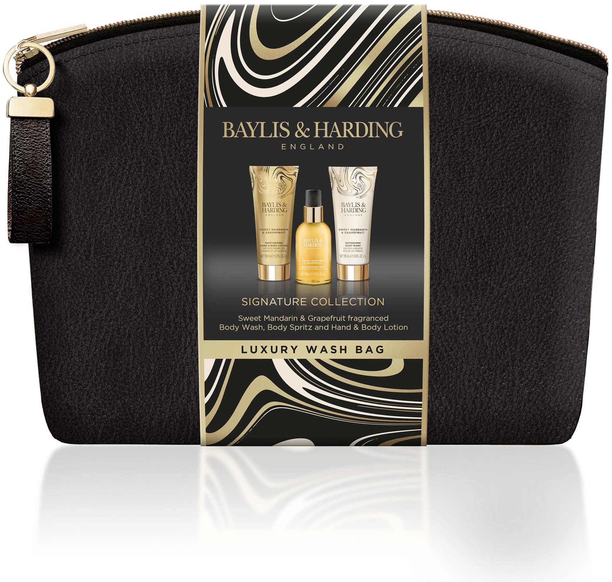 BAYLIS & HARDING Testápoló szett kozmetikai táskában 3 db -...