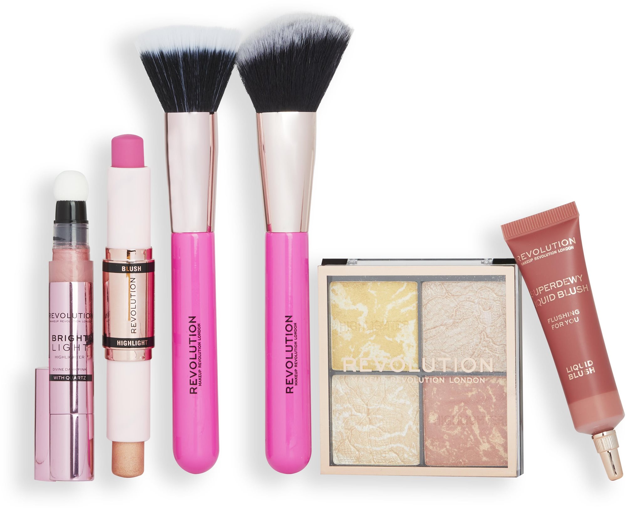 REVOLUTION Blush & Glow Gift Súprava Darčeková sada kozmetiky