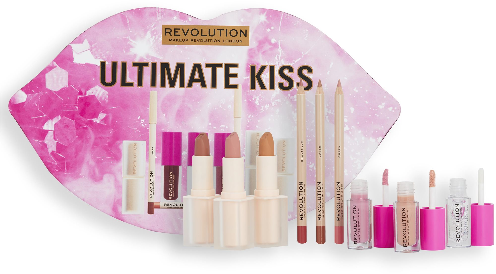 REVOLUTION Ultimate Kiss Gift Set Kozmetikai ajándékcsomag