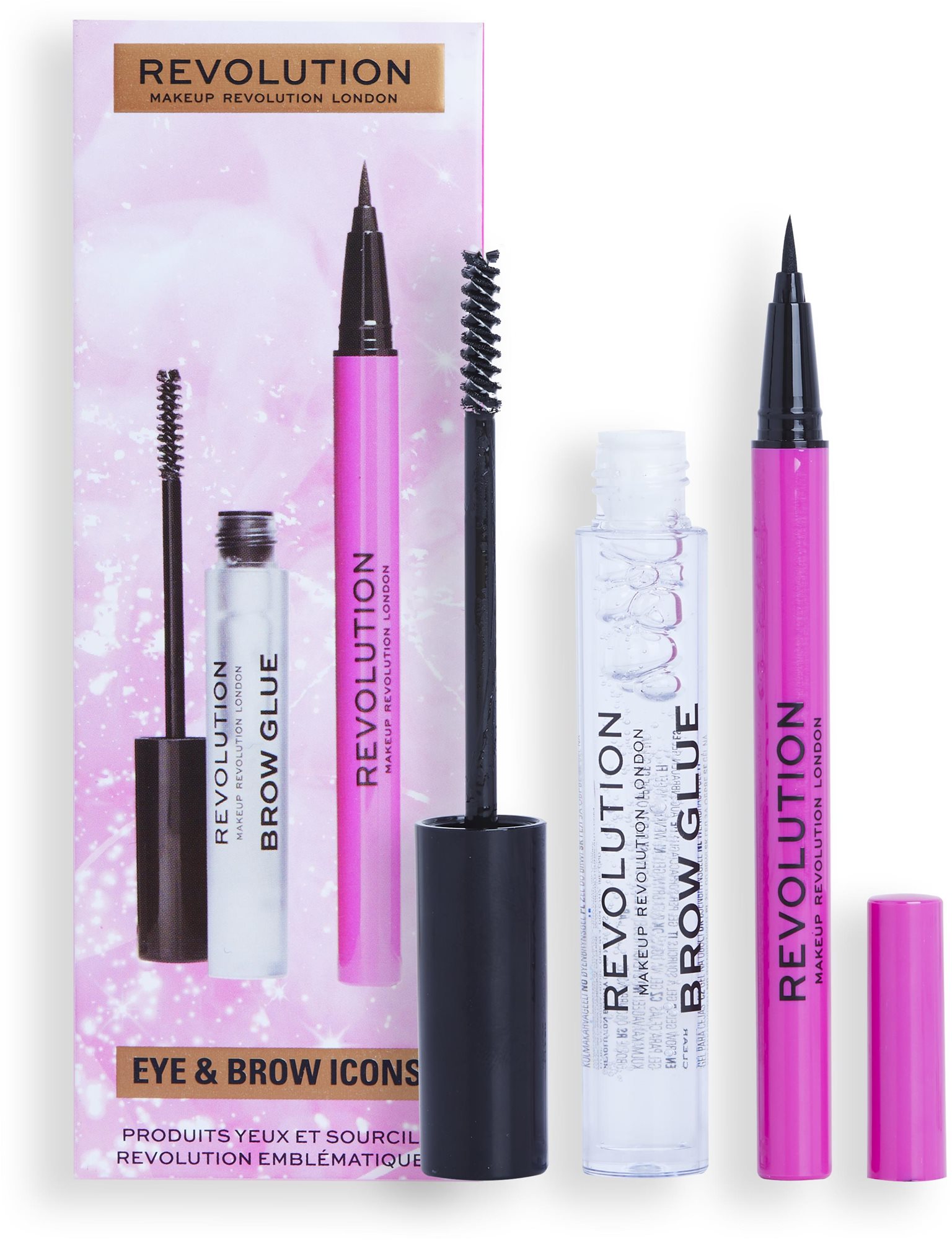 REVOLUTION Eye & Brow Icons Gift Súprava Darčeková sada kozmetiky