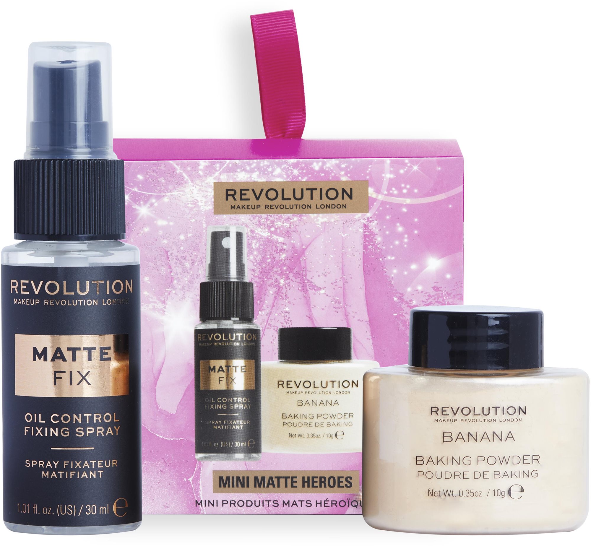 REVOLUTION Mini Matte Heroes Gift Set Kozmetikai ajándékcsomag