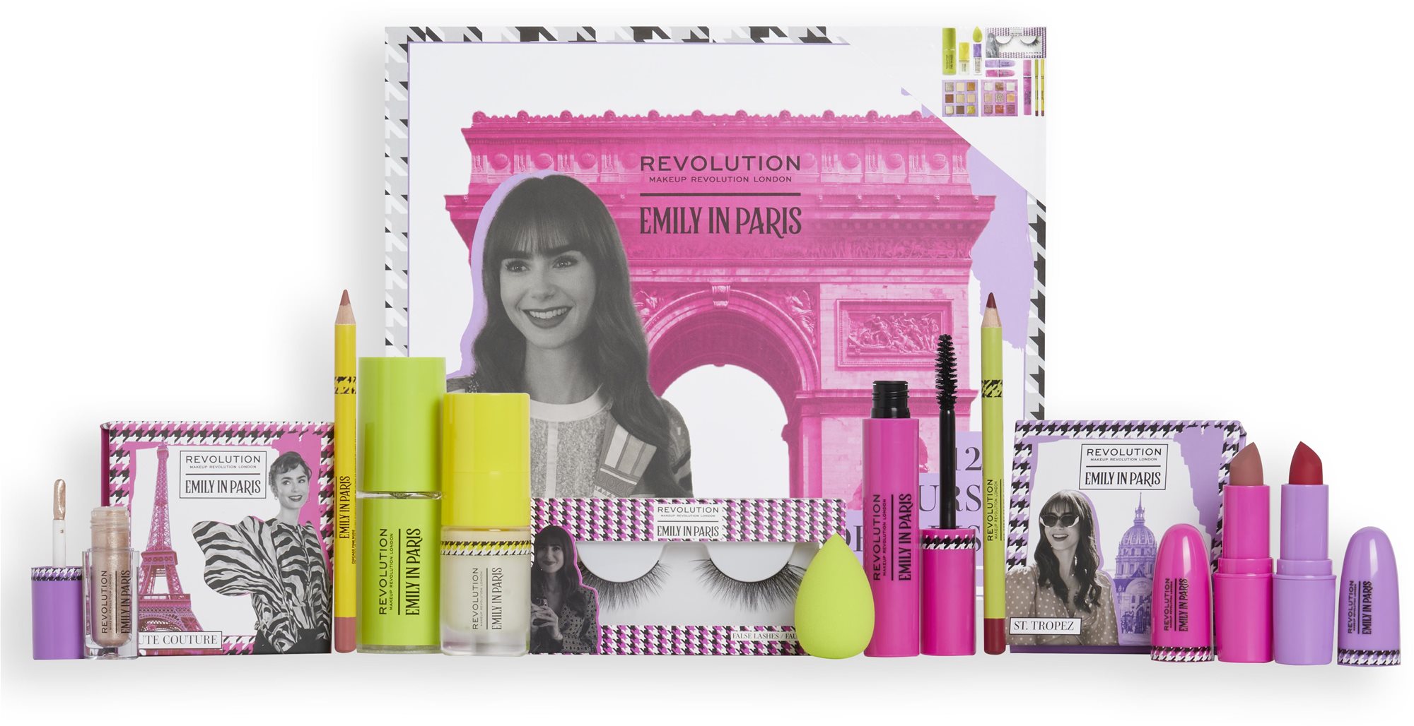 REVOLUTION Emily in Paris Set Kozmetikai ajándékcsomag