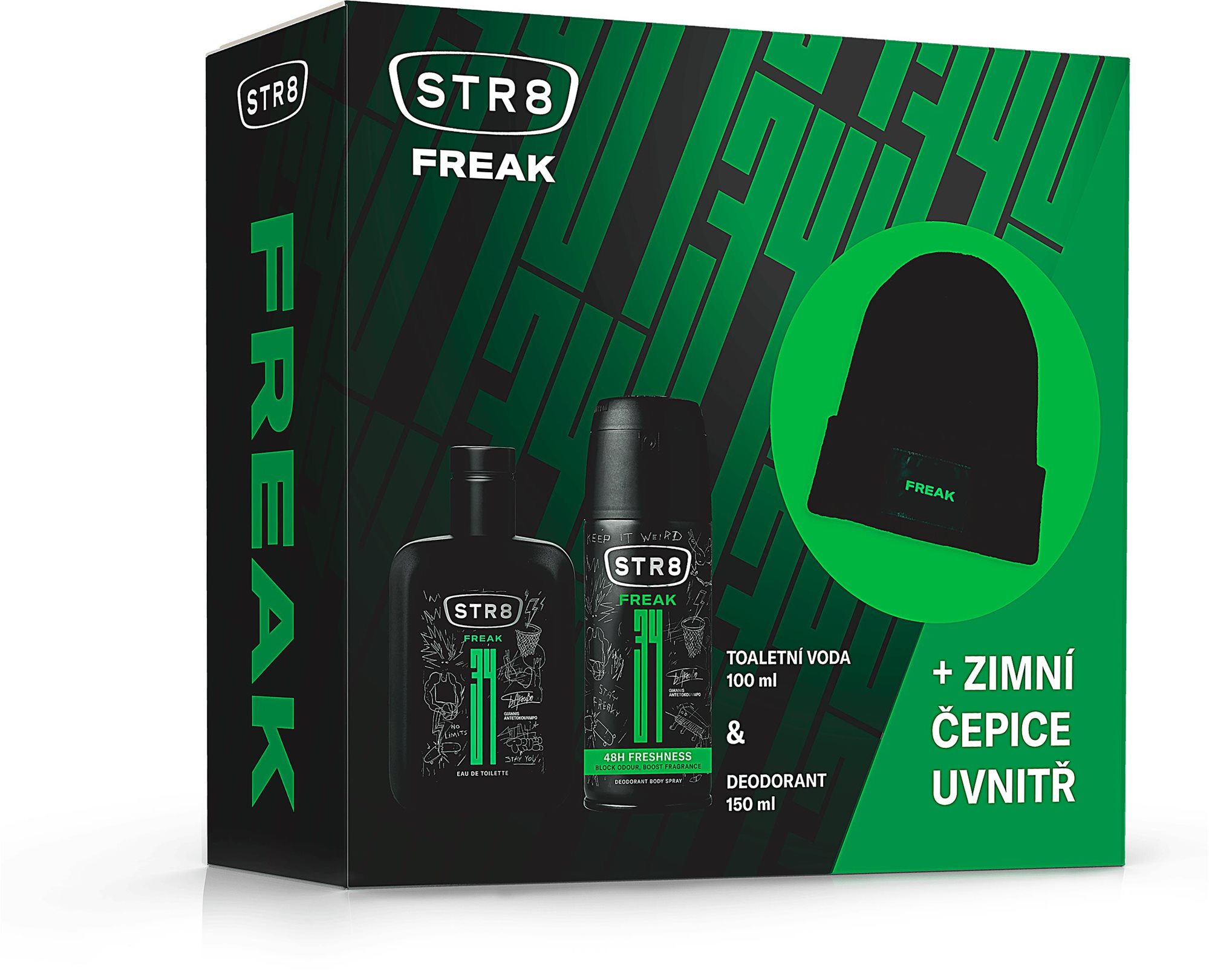 STR8 FR34K 250 ml Férfi kozmetikai szett