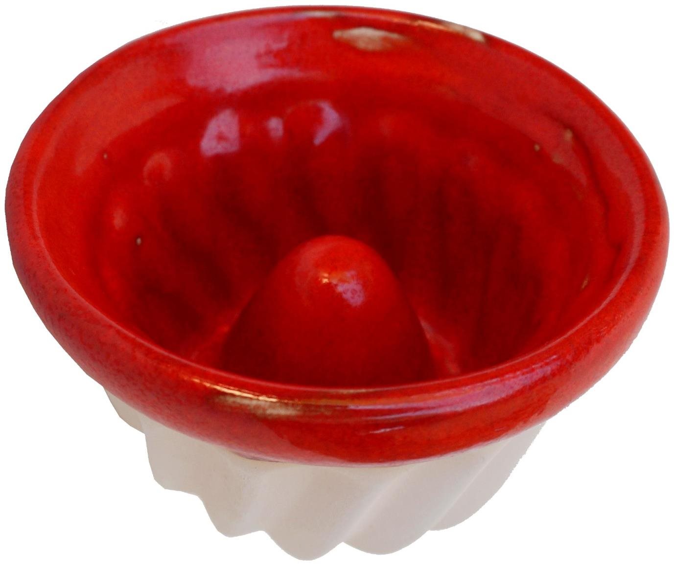 VČELIČKY Forma na pečenie Bábovka, mini, 10 cm, farba vlčí mak...