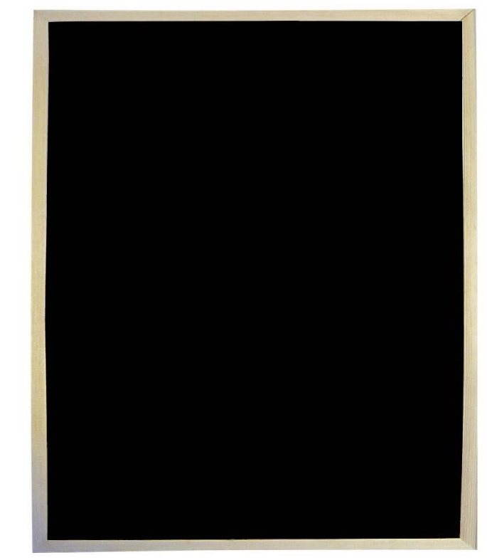 VICTORIA nicht-magnetischen schwarz 30x40cm Tafel