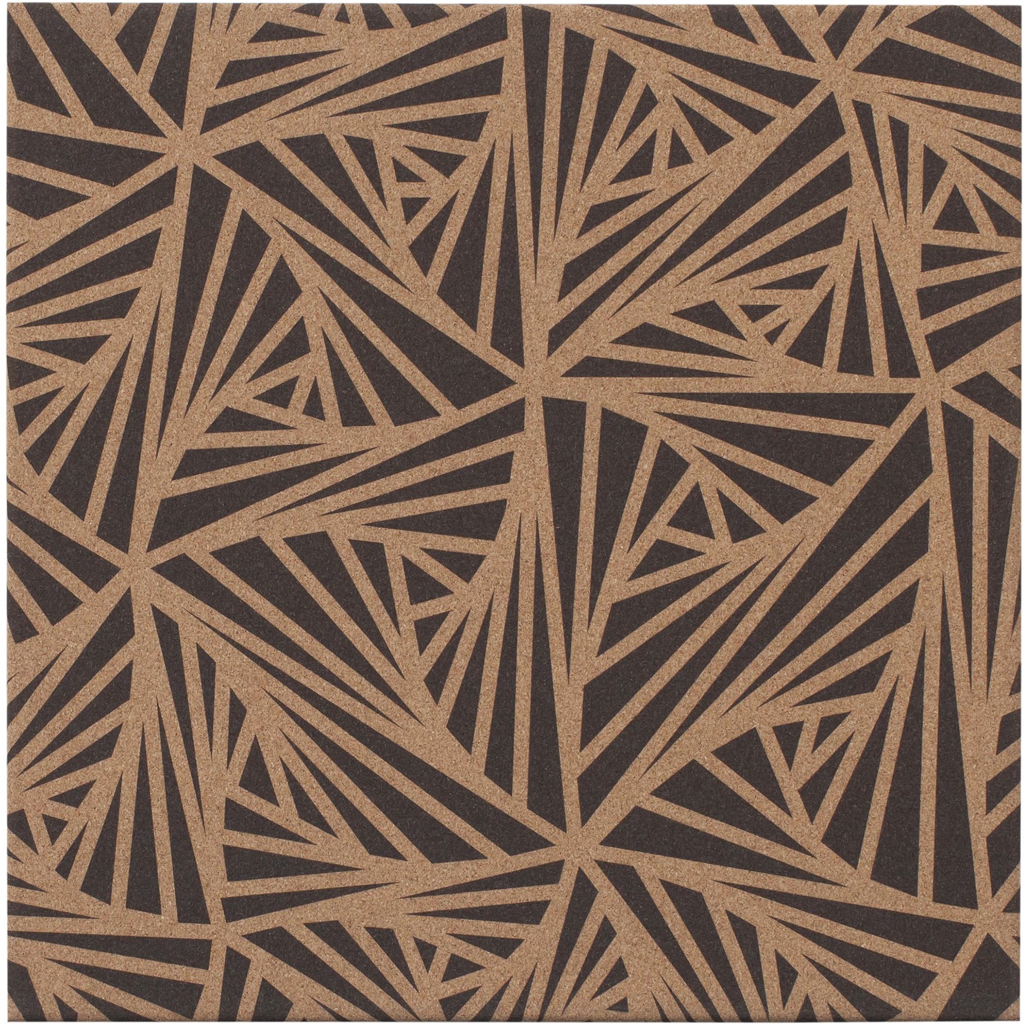 VICTORIA Korkwand "Optical" - 40 cm x 40 cm Pinnwand