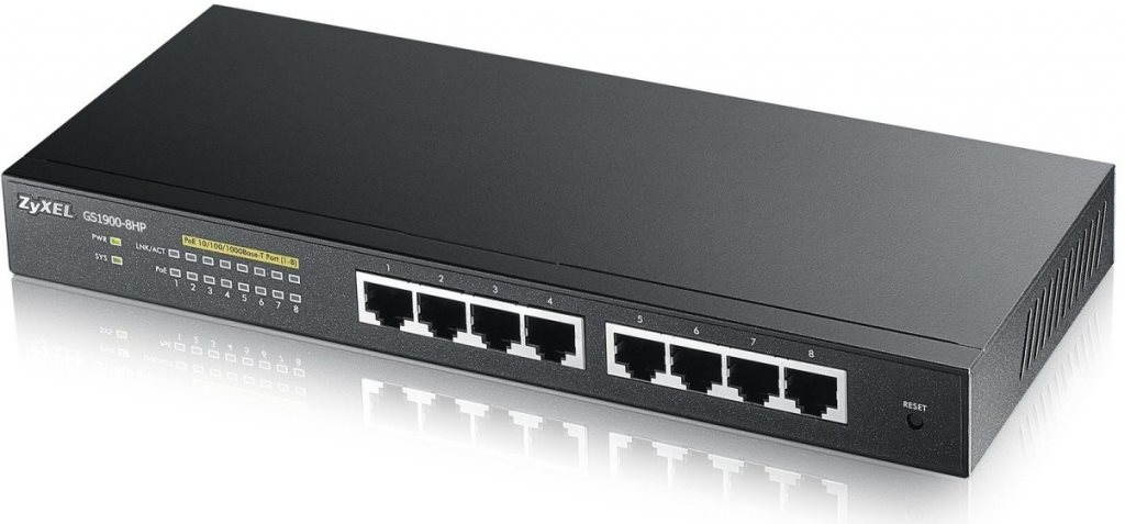 ZyXEL GS1900-8HP Switch