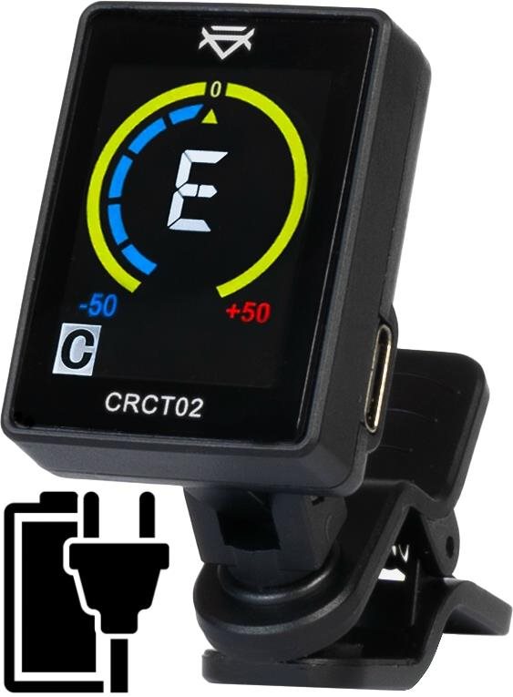 Veles-X Clip-on Rechargeable Chromatic Tuner Hangológép