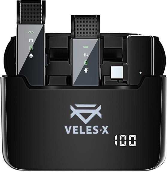 Veles-X Wireless Lavalier Microphone System Dual USB-C Mikrofon