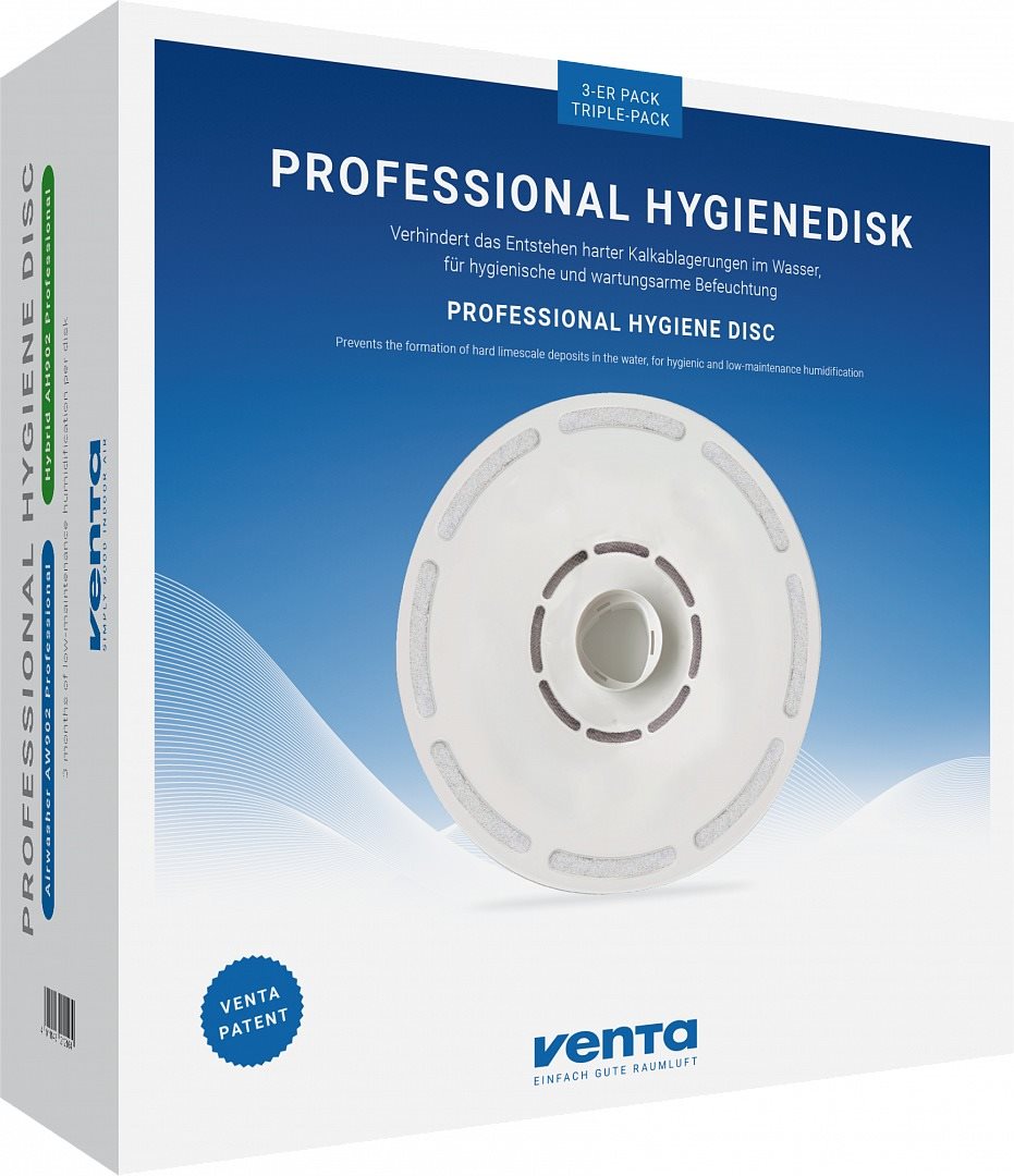 Venta Hygiene Disc Professional, 3 darab Tisztítószer