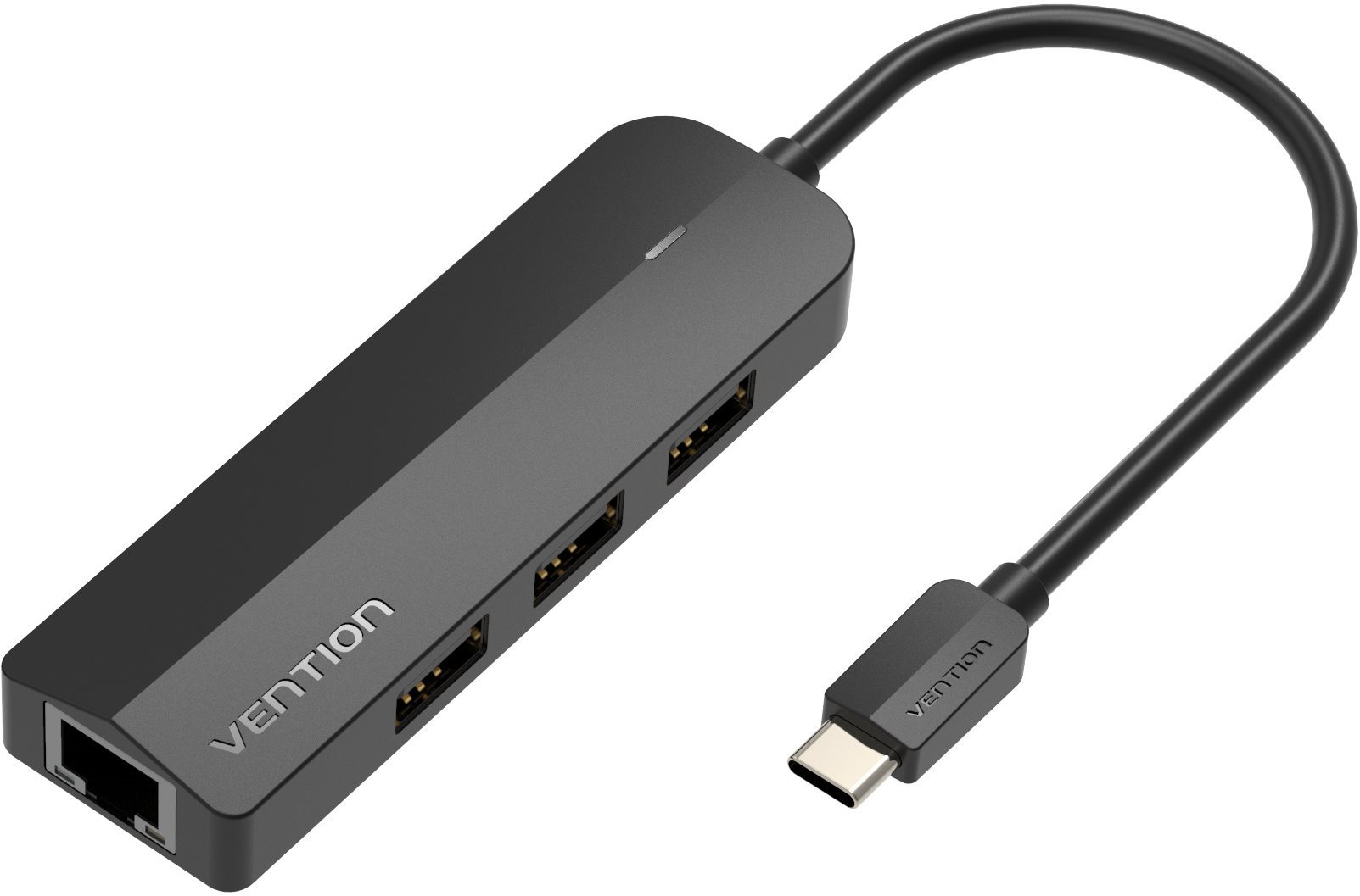 Vention Typ C (USB-C) auf 3 x USB 2.0 / RJ45 / Micro-B HUB - 0,15 m...