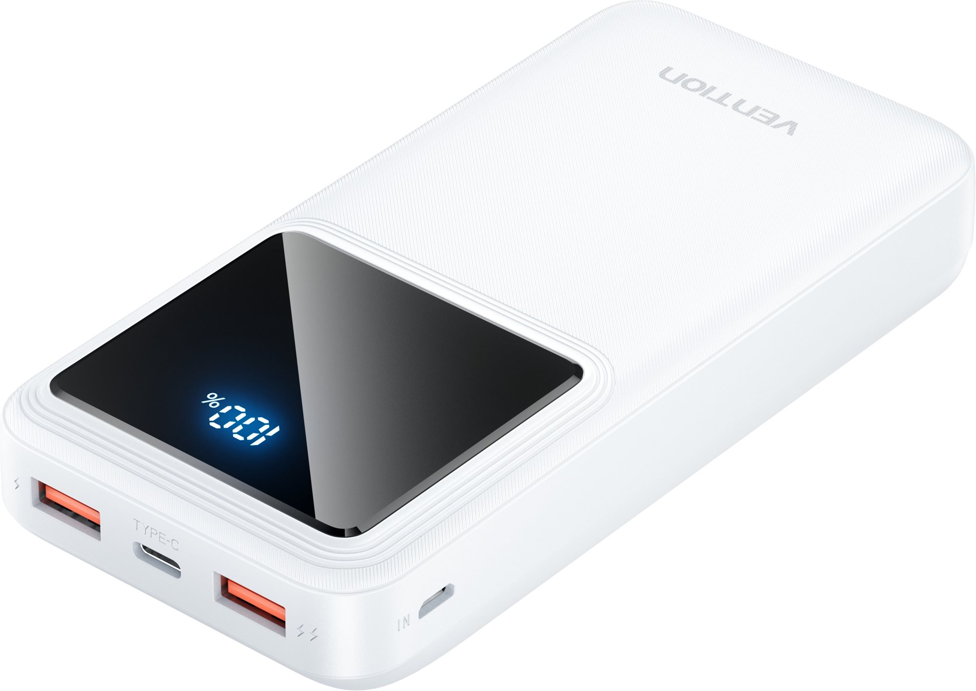 Vention 20000mAh 22.5W Tragbare Power Bank Weiß Powerbank