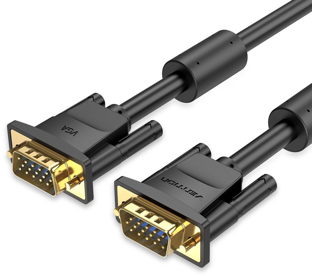 Vention VGA Exclusive Cable 1m Black Câble vidéo