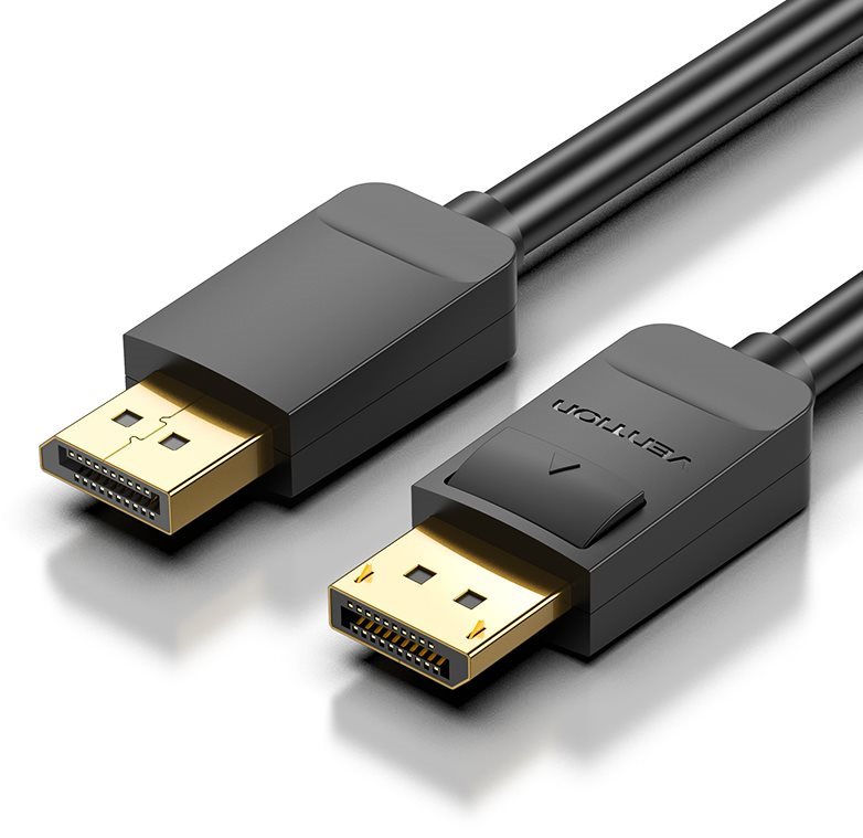 Vention DisplayPort (DP) Cable, 3m, Black Video Cable