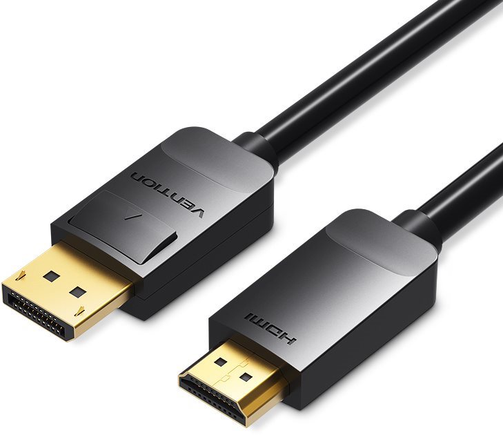 Vention DisplayPort (DP) to HDMI Cable 3m Black Videokabel