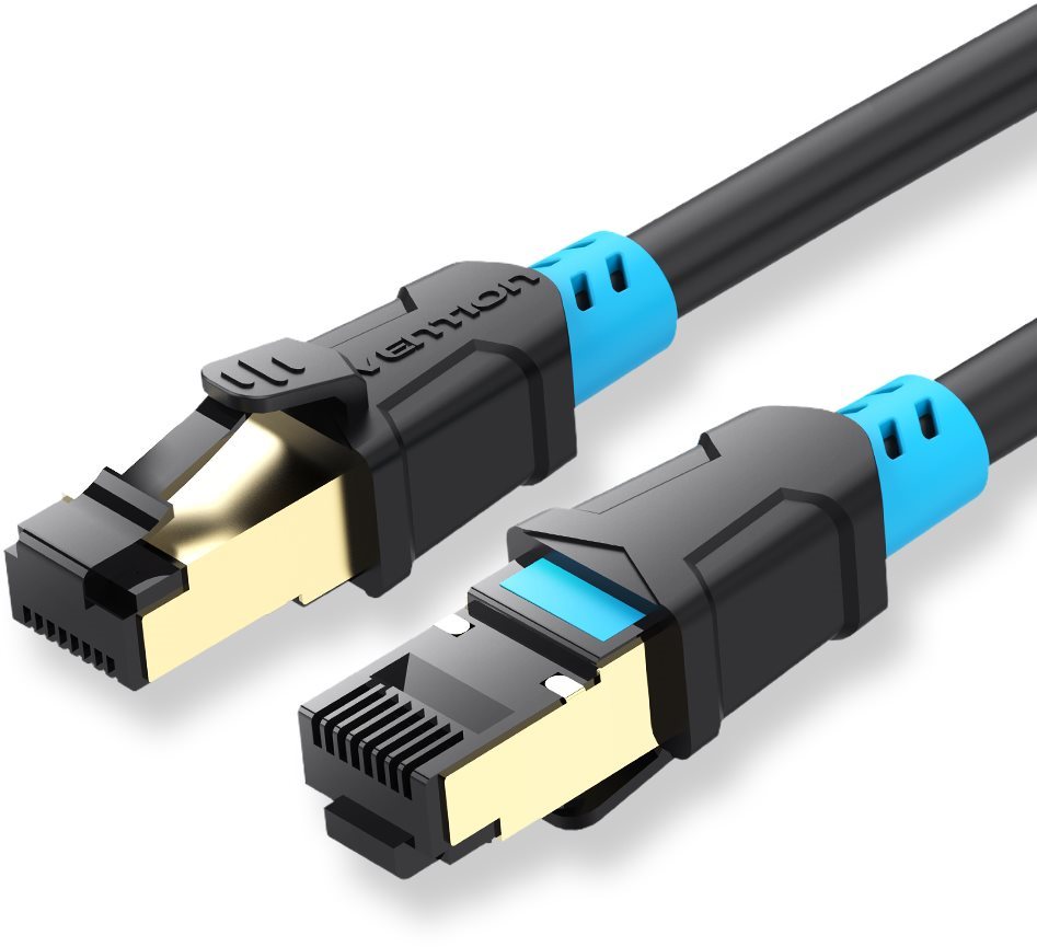 Vention Cat.6 SFTP Patch Cable 1.5M Black Ethernet Cable