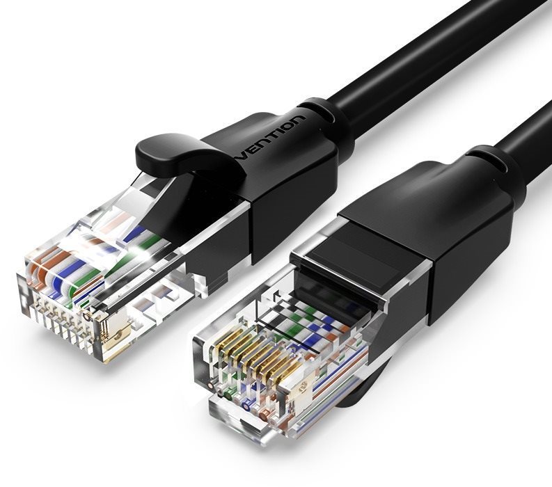 Vention Cat.6 UTP Patch Cable 15M Black Ethernet Cable