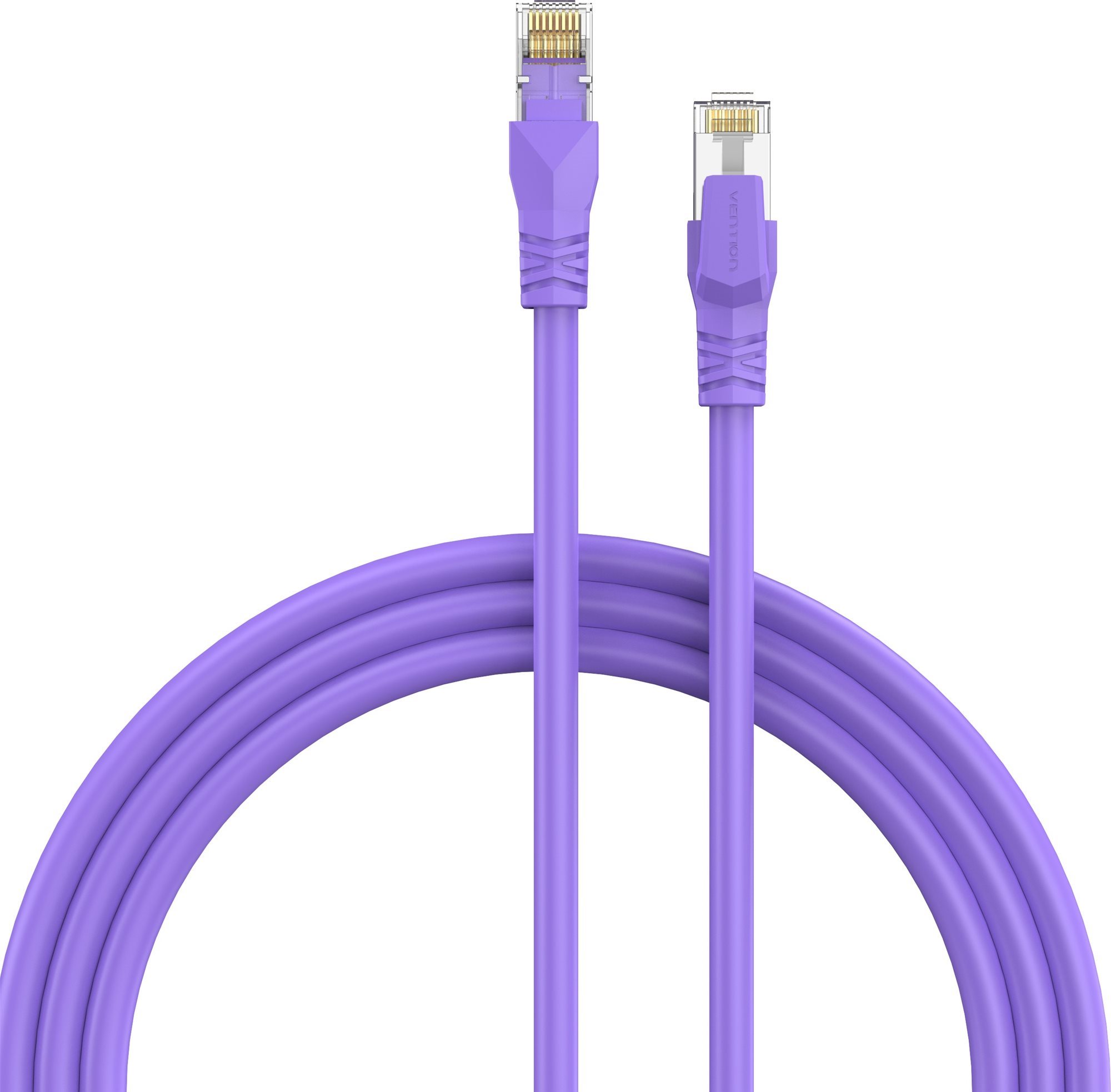 Vention Cat.6A SFTP Industrial Flexible Patch Cable, 10m, lila...