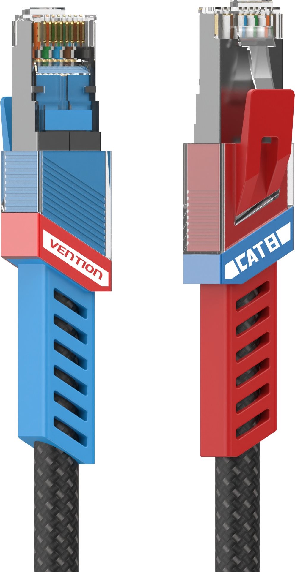 Vention Cat8 SFTP Gaming Ethernet Patch Cable 0,5 m fekete Hálózati...