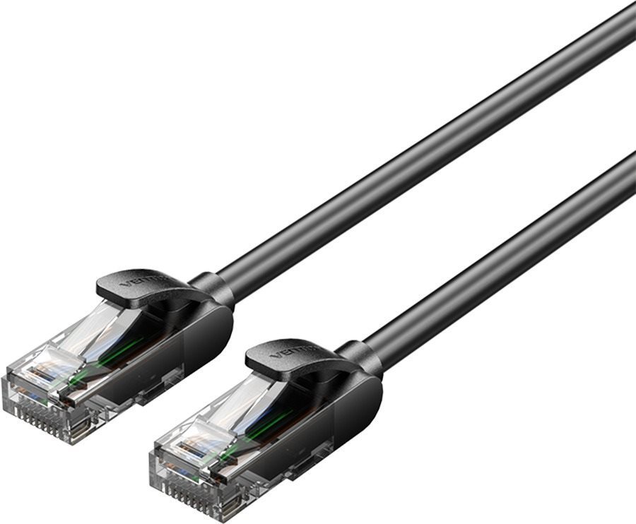 Vention Cat5e UTP Ethernet Patch Cable 0.5M Black Hálózati kábel