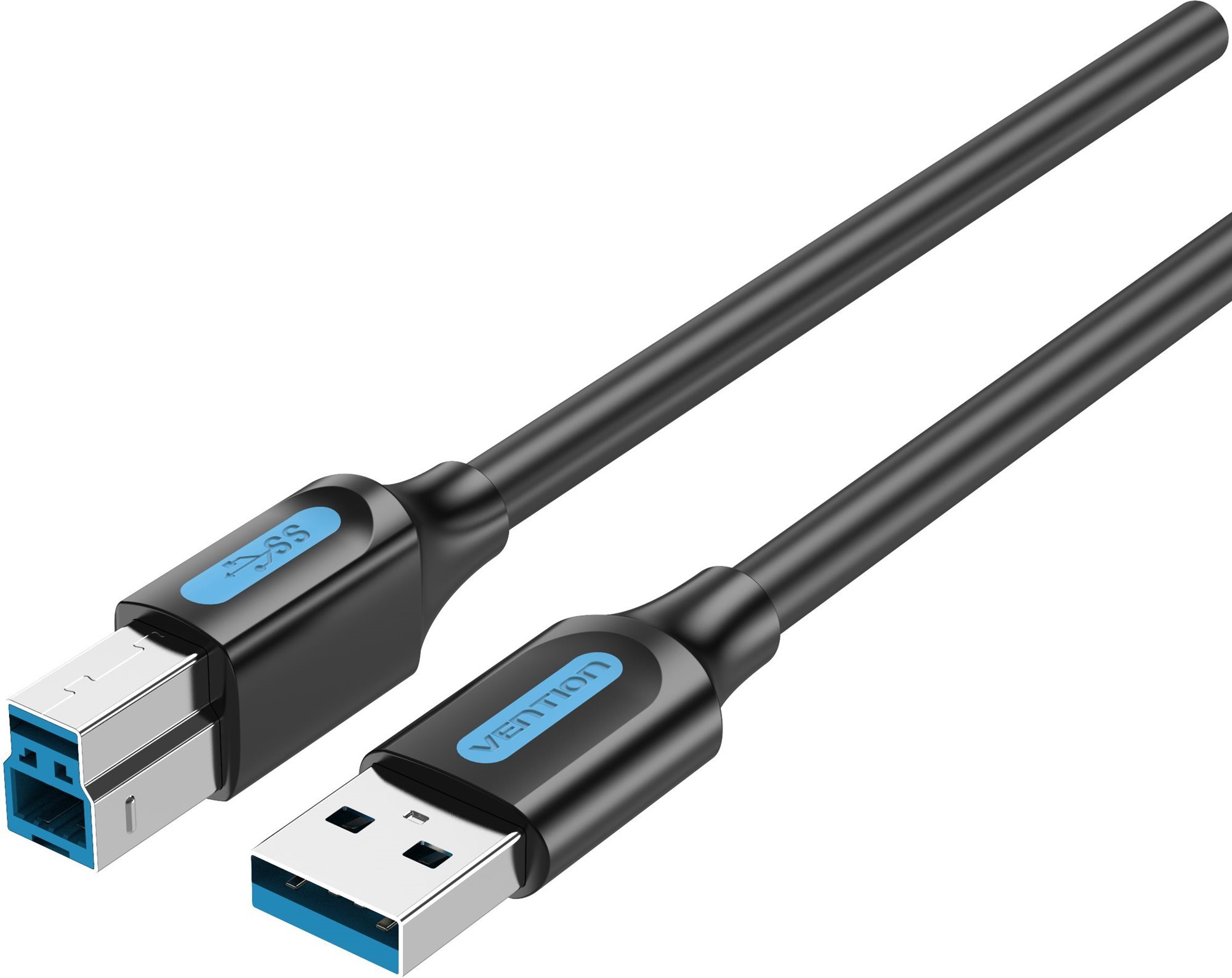 Vention USB 3.0 Male to USB-B Male Printer Cable 0.5M Black PVC...