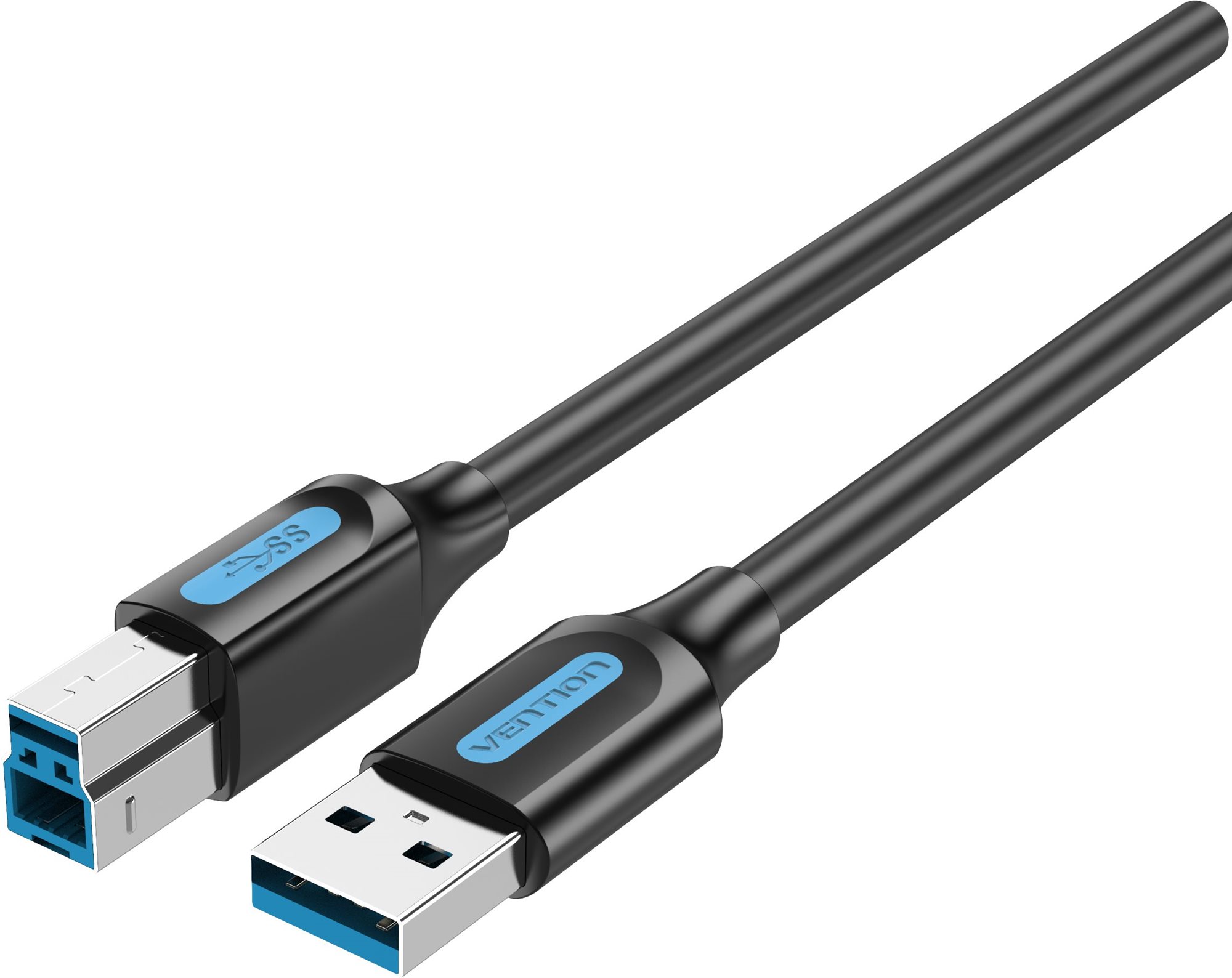 Vention USB 3.0 Male to USB-B Male Printer Cable 2M Black PVC Type...