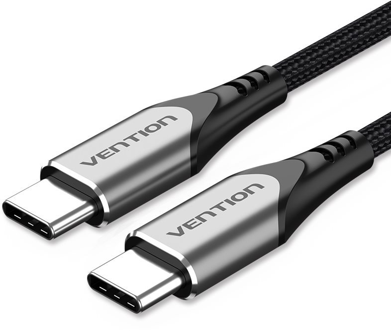 Vention Type-C (USB-C) 2.0 (M) to USB-C (M) Cable 1.5M Grey...