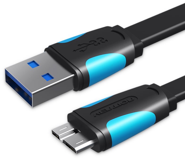 Vention USB 3.0 (M) to Micro USB-B (M) 0,5 m Black Dátový kábel