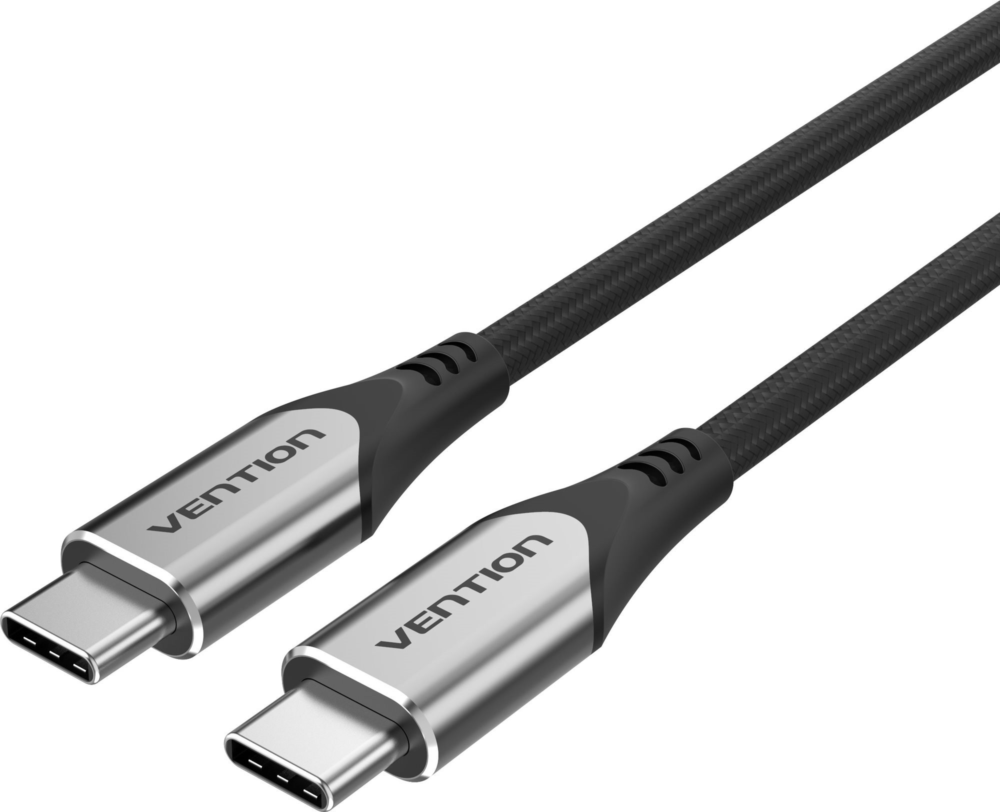 Vention Nylon Braided Type-C (USB-C) Cable (4K/PD/60 W/5 Gbps/3 A)...