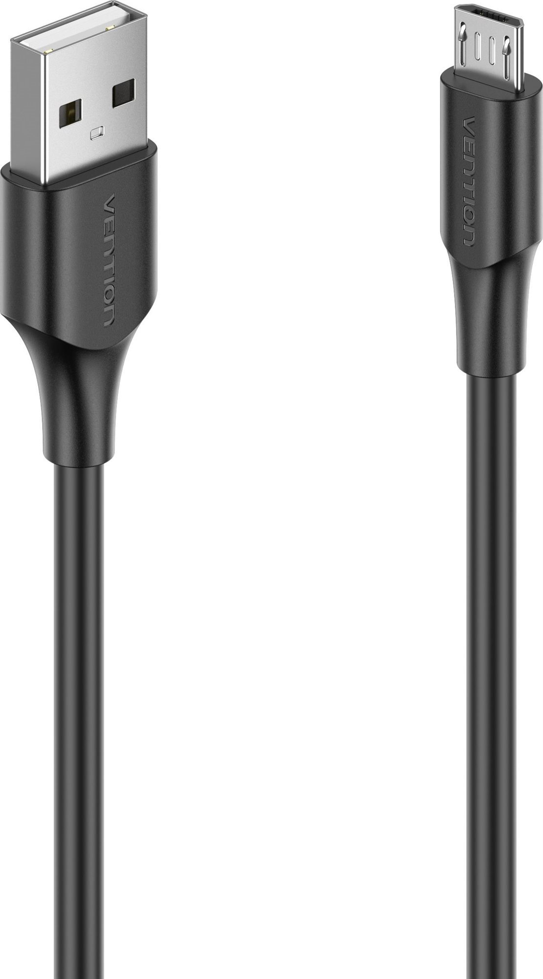 Vention USB 2.0 to micro USB 2A Cable 1.5m Black Adatkábel