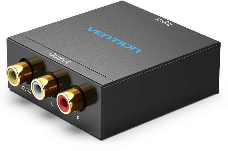 Vention HDMI to RCA Converter Black Metal Type Adaptér