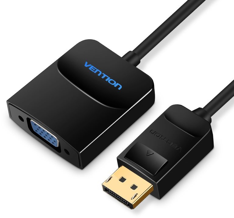 Vention DisplayPort (DP) to VGA Converter 0,15 m Black Redukcia
