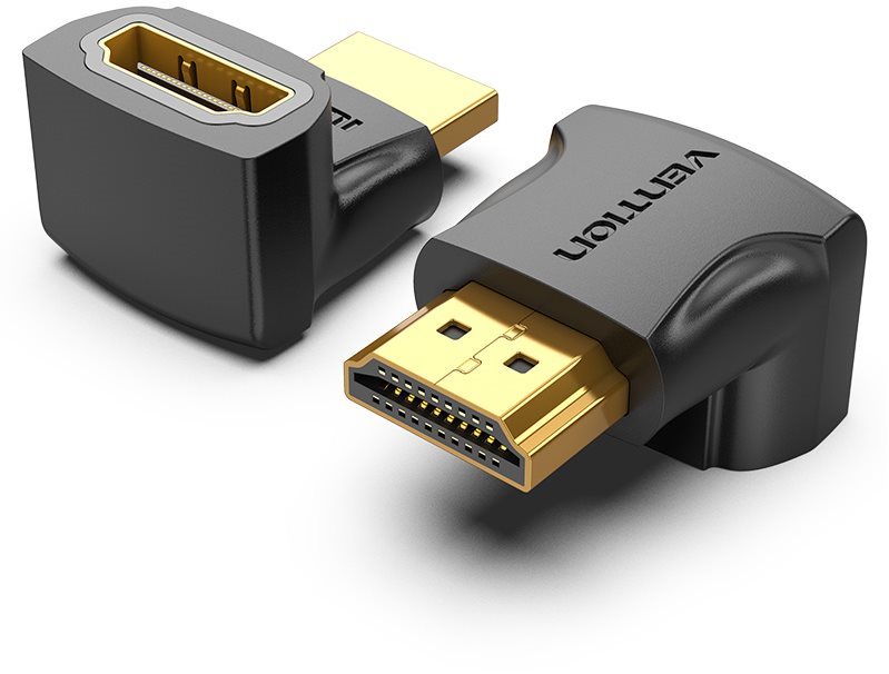 Vention HDMI 270 Degree Male to Female Adaptér Black Redukcia