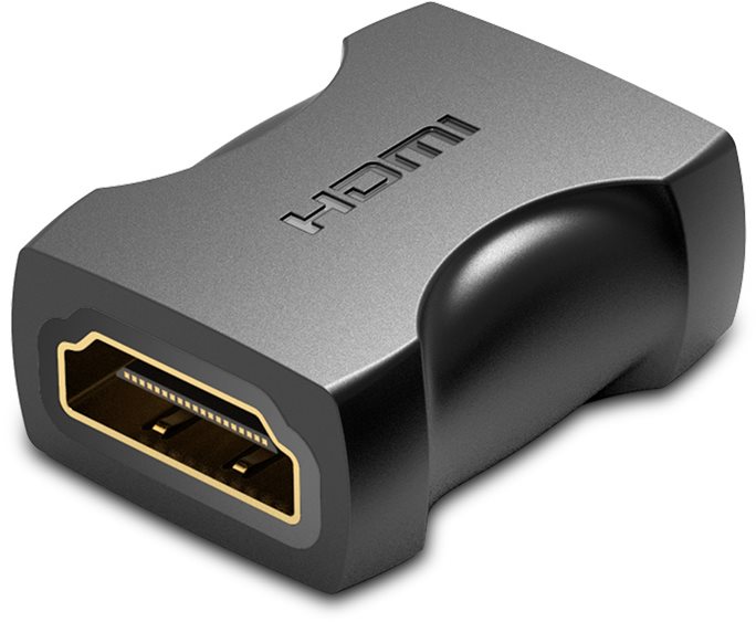 Vention HDMI Female to Female Adapter Black Kabelverbinder