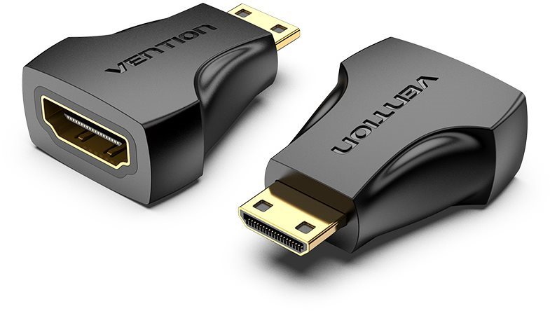 Vention Mini HDMI (M) to HDMI (F) Adapter Black Redukce
