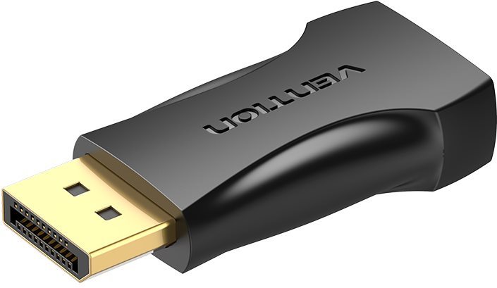 Vention Adaptateur DisplayPort mâle vers HDMI femelle Noir Adaptateur