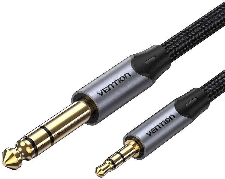 Vention Cotton Braided TRS 6,5 mm Male to 6,5 mm Male Audio Cable...