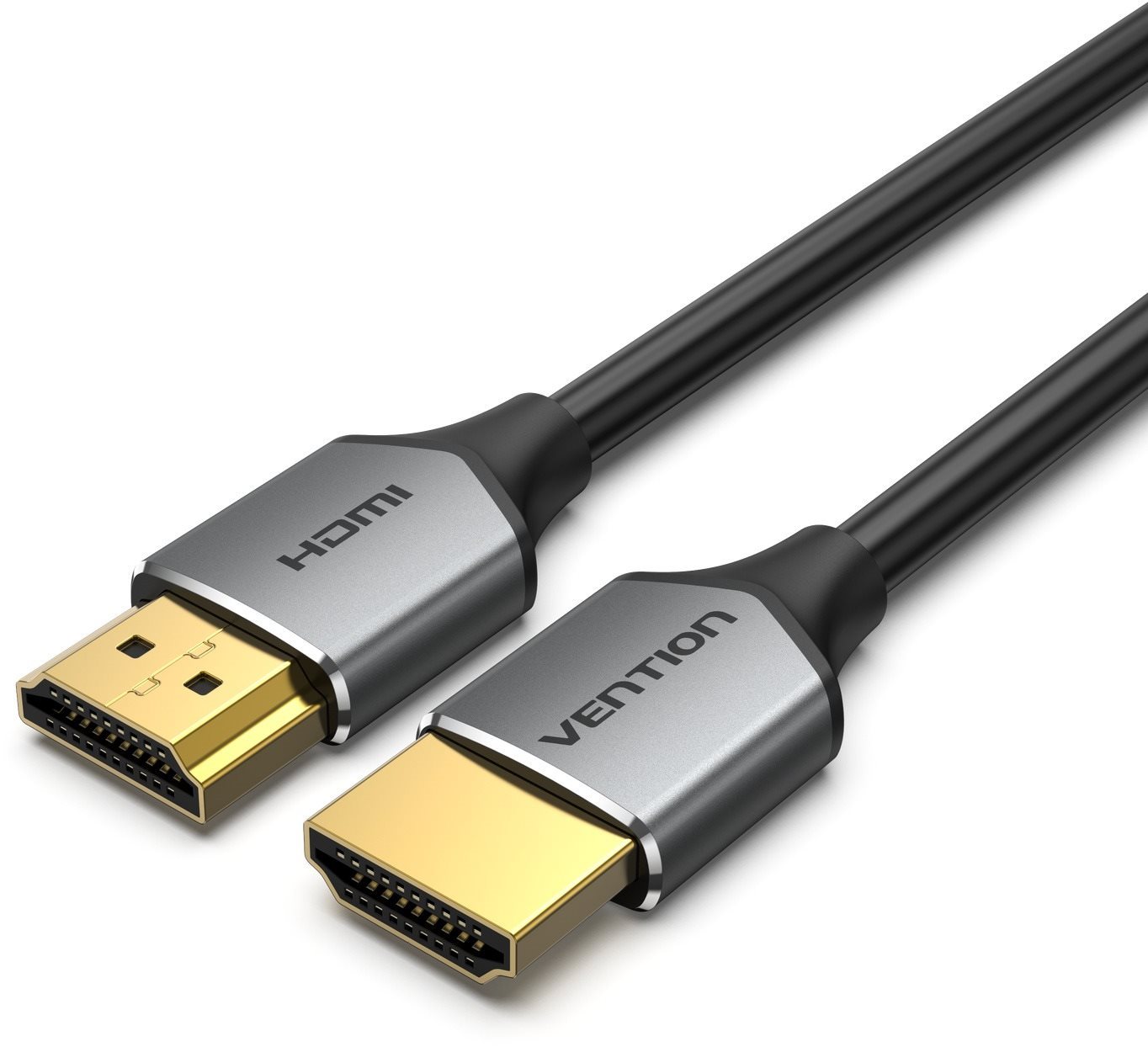 Vention Câble HDMI mâle vers ultra-mince mâle de 1,5 m type alliage...