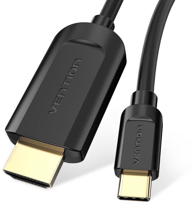 Vention Type-C (USB-C) to HDMI Cable, 1.5m, Black Video Cable