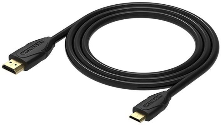 Vention Mini HDMI to HDMI Cable 1m Black Video kabel
