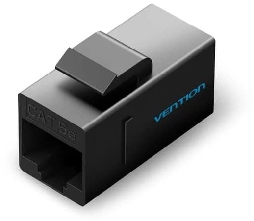 Vention Cat.5E UTP Modular Jack Black Keystone