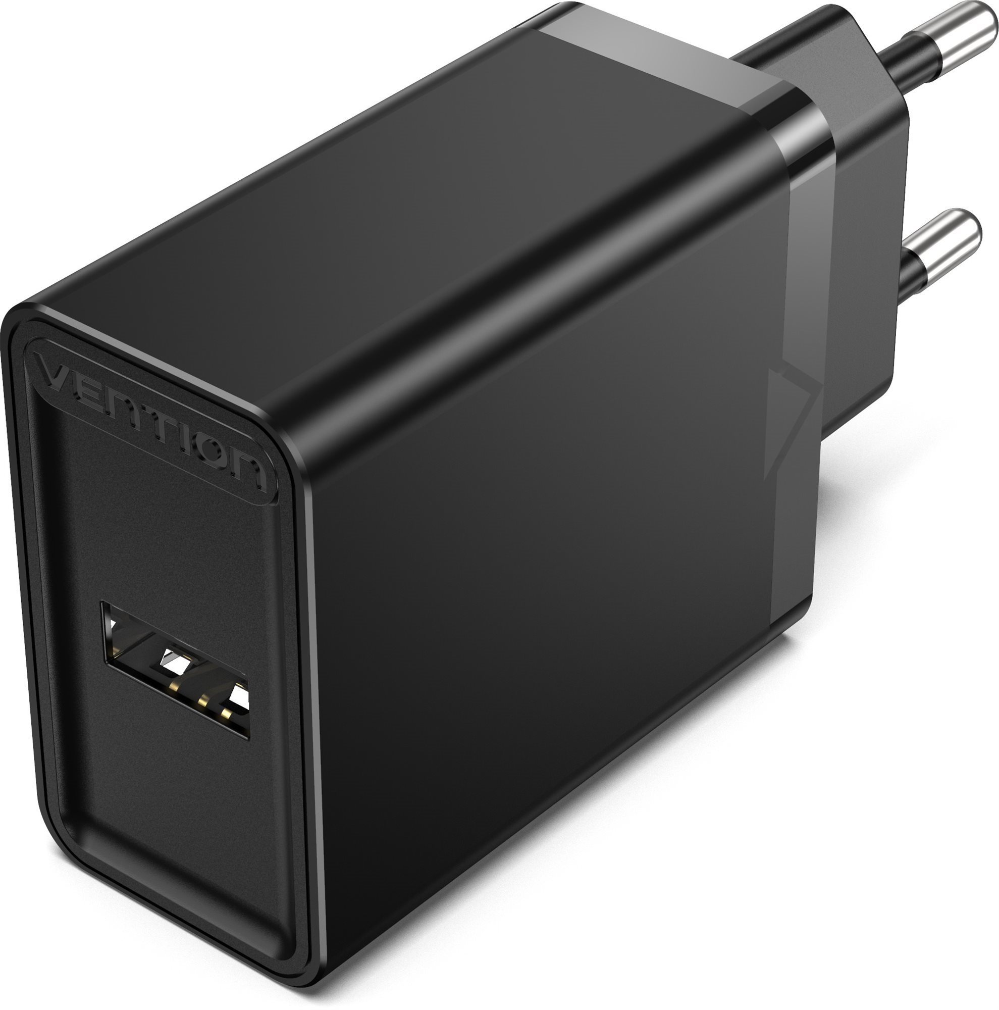 Vention 1-port USB Wall Charger (12 W) Black Nabíjačka do siete