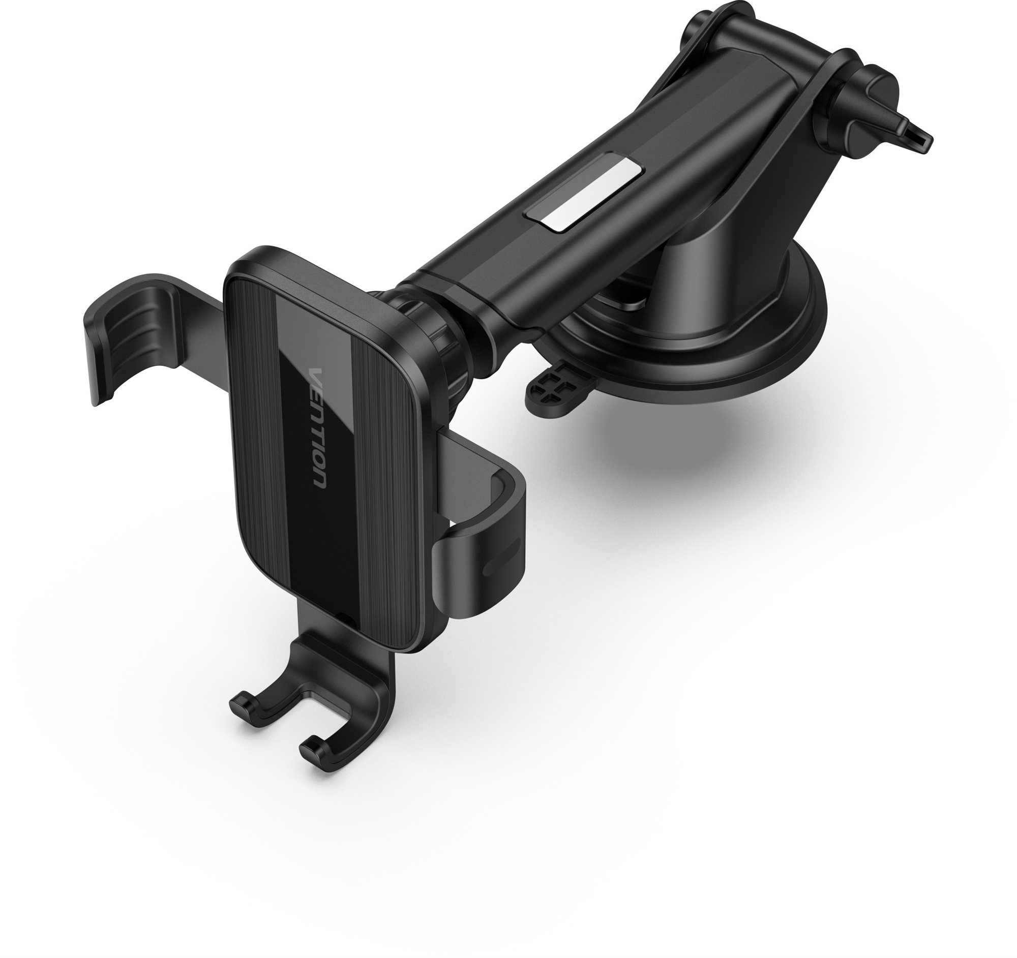 Vention Auto-Clamping Car Phone Mount With Suction Cup Black Square...